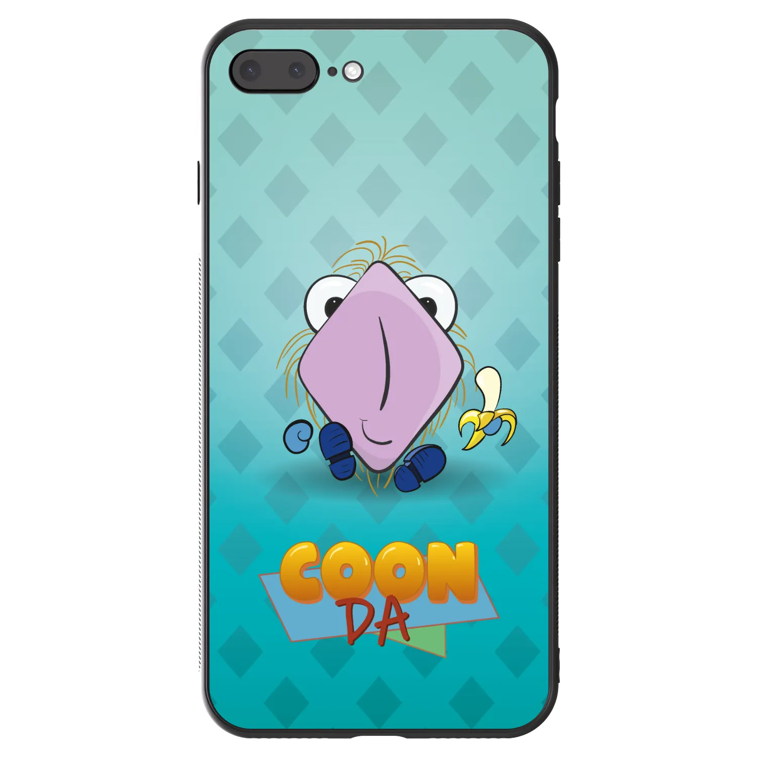 Picasee ULTIMATE CASE pro Apple iPhone 8 Plus - COONDA chlupatka světlá