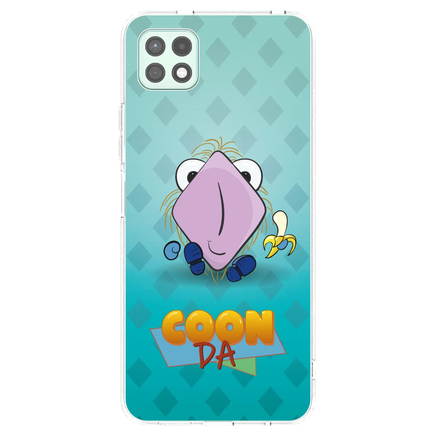 Picasee silikónový prehľadný obal pre Samsung Galaxy A22 A226B 5G - COONDA chlupatka světlá