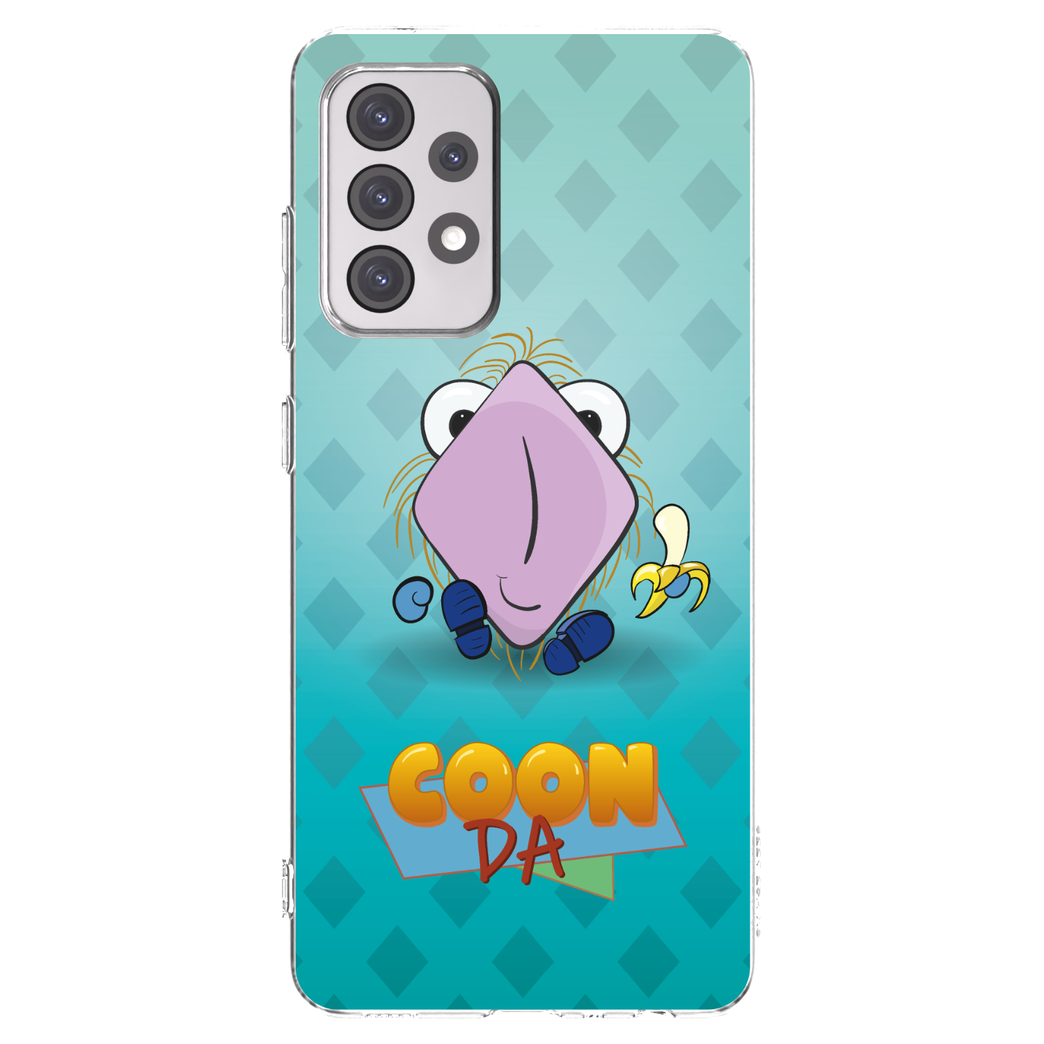 Picasee silikónový prehľadný obal pre Samsung Galaxy A52s 5G A528B - COONDA chlupatka světlá