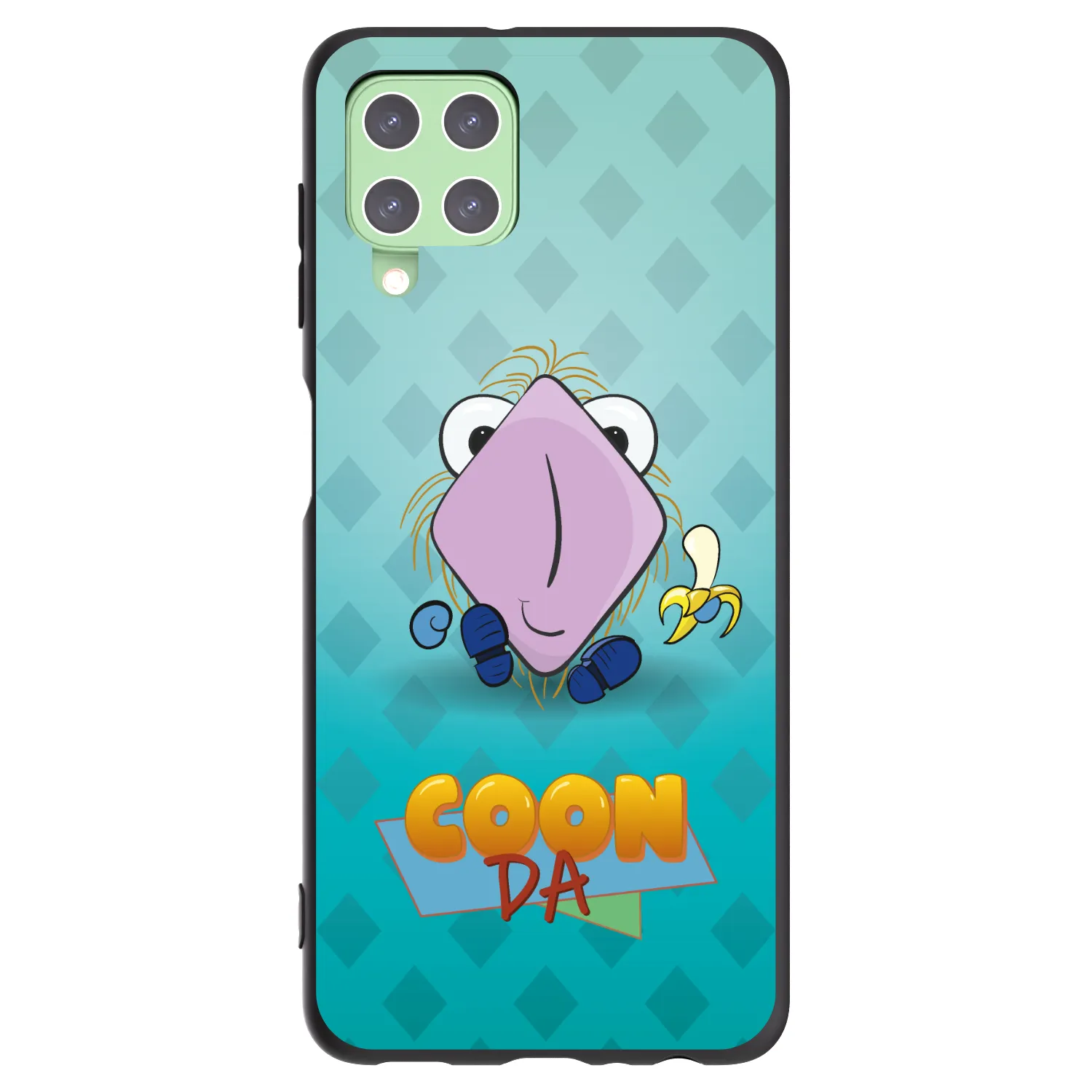 Picasee silikónový čierny obal pre Samsung Galaxy A22 A225F 4G - COONDA chlupatka světlá