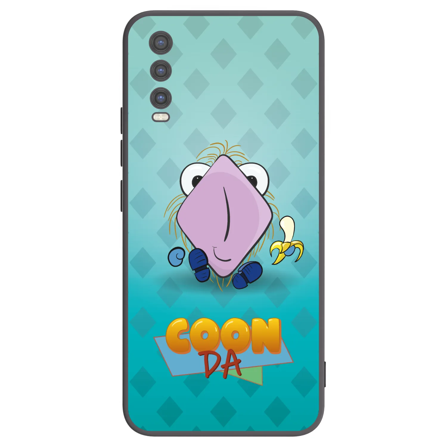 Picasee silikónový čierny obal pre Vivo Y20s - COONDA chlupatka světlá