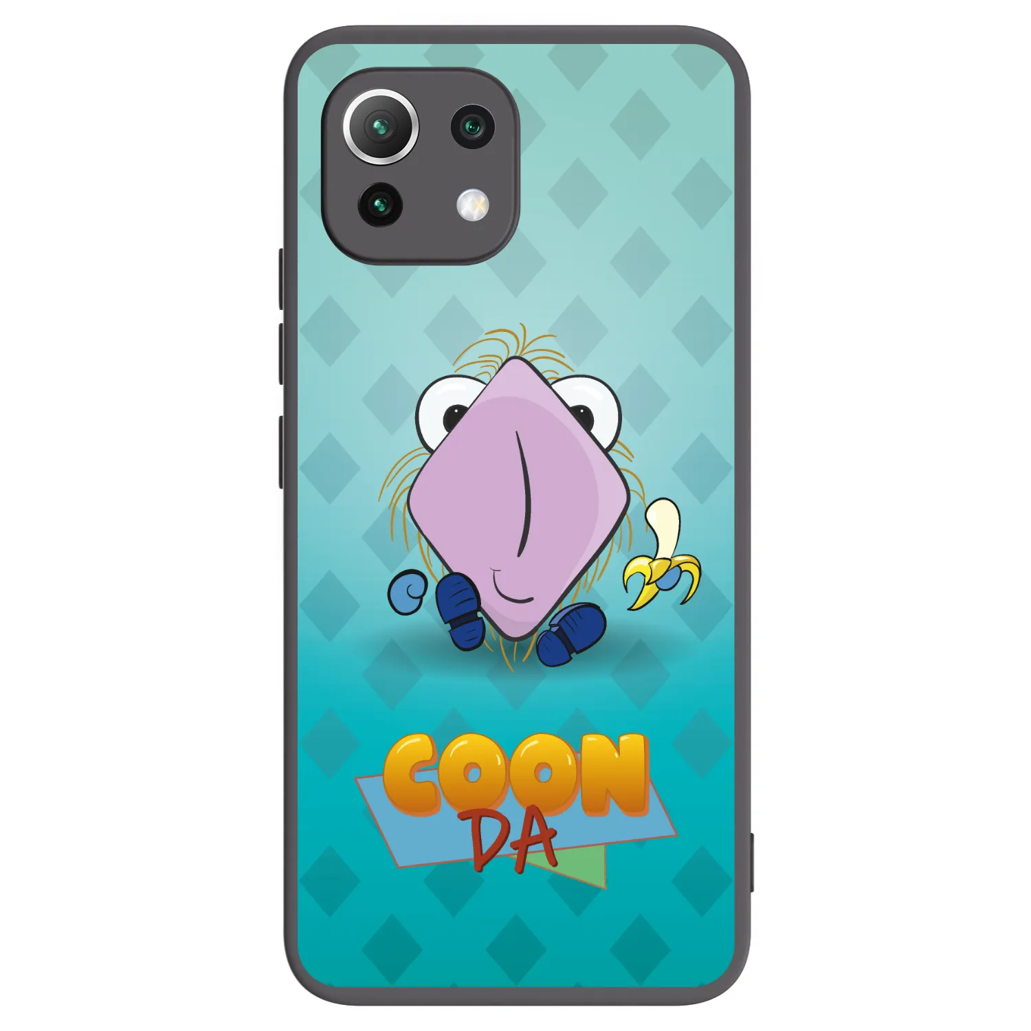Picasee silikónový čierny obal pre Xiaomi 11 Lite 5G NE - COONDA chlupatka světlá