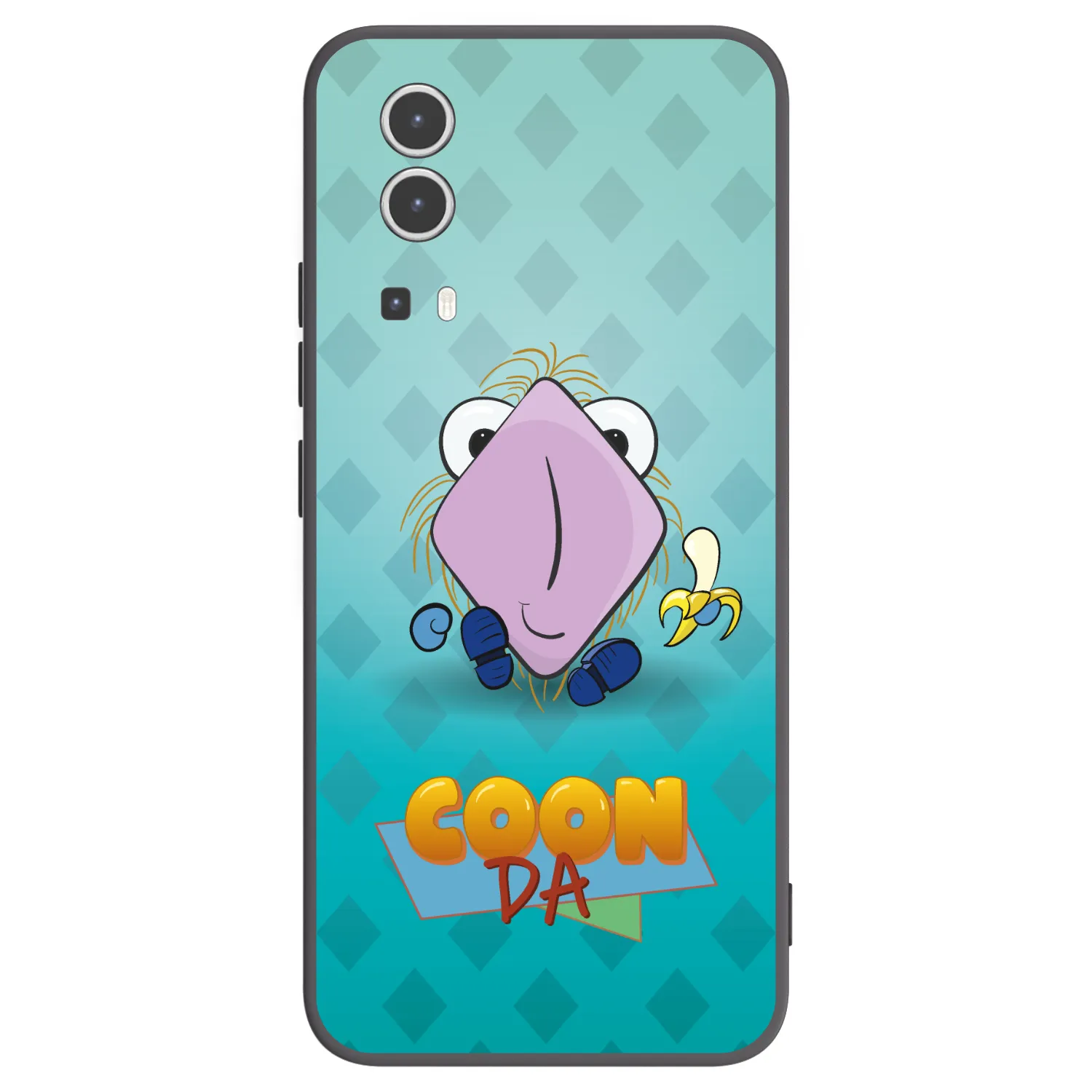 Picasee silikónový čierny obal pre Vivo Y72 5G - COONDA chlupatka světlá