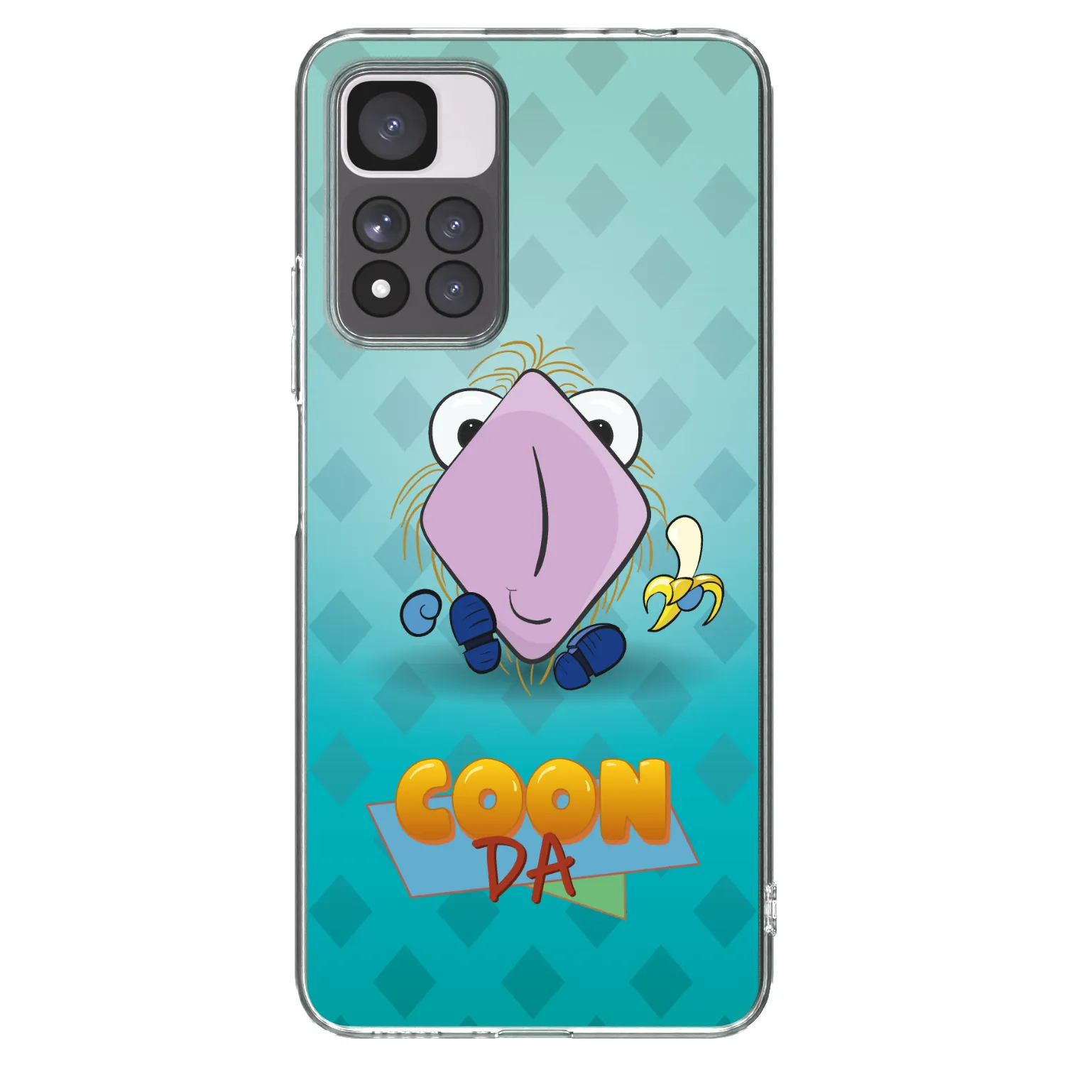 Picasee silikónový prehľadný obal pre Xiaomi Redmi Note 11 Pro+ 5G - COONDA chlupatka světlá