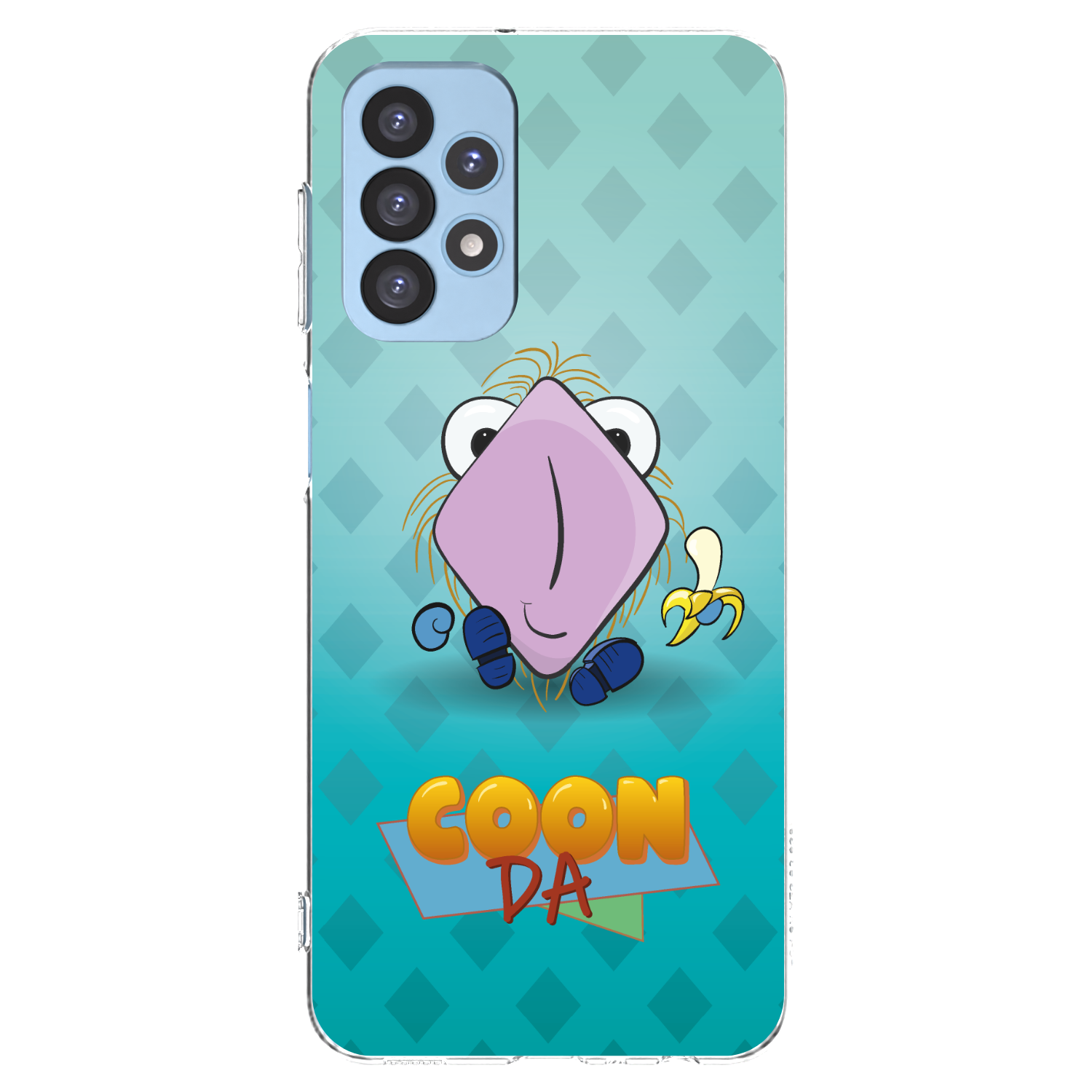 Picasee silikónový prehľadný obal pre Samsung Galaxy A23 A235F 4G - COONDA chlupatka světlá