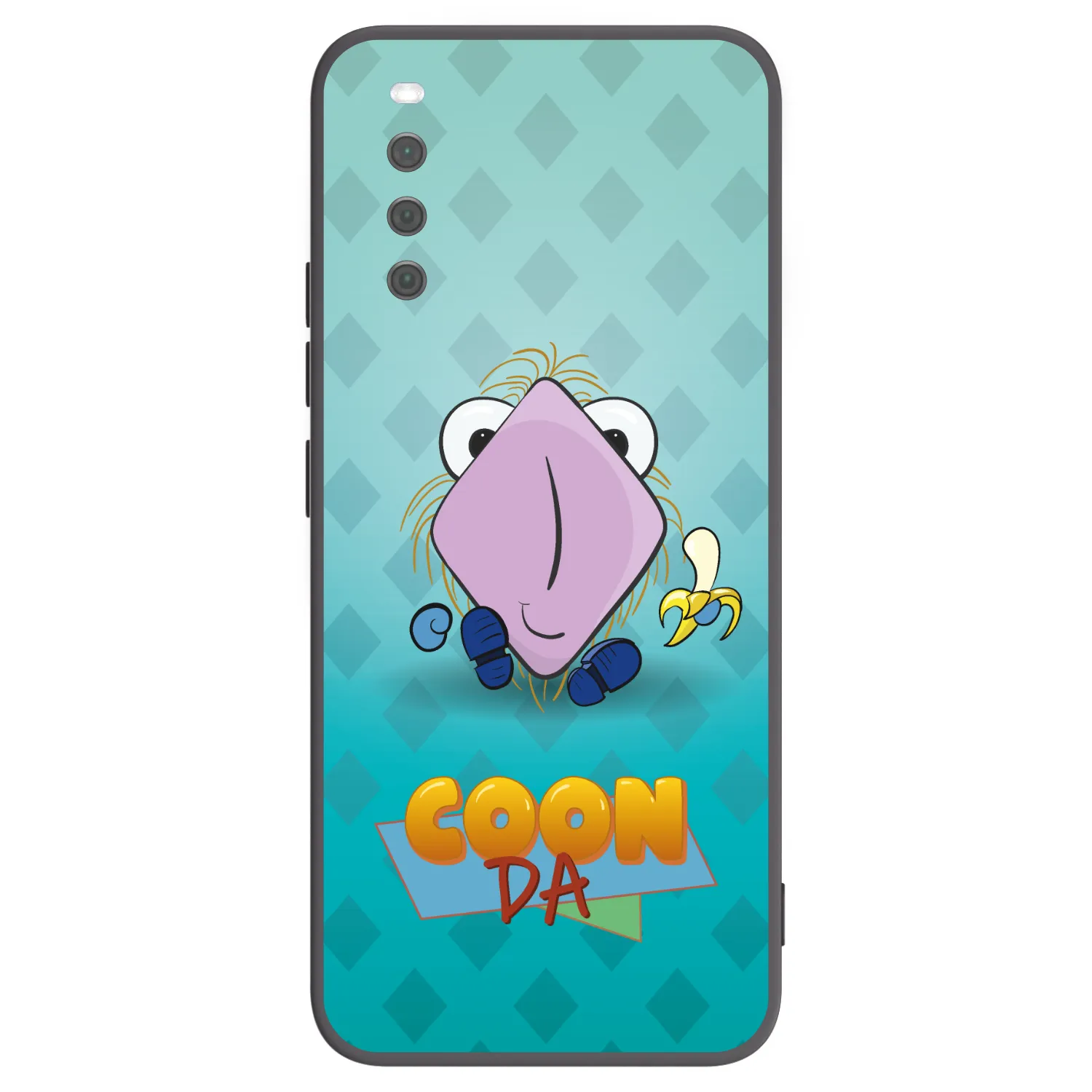 Picasee silikónový čierny obal pre Sony Xperia 10 III - COONDA chlupatka světlá