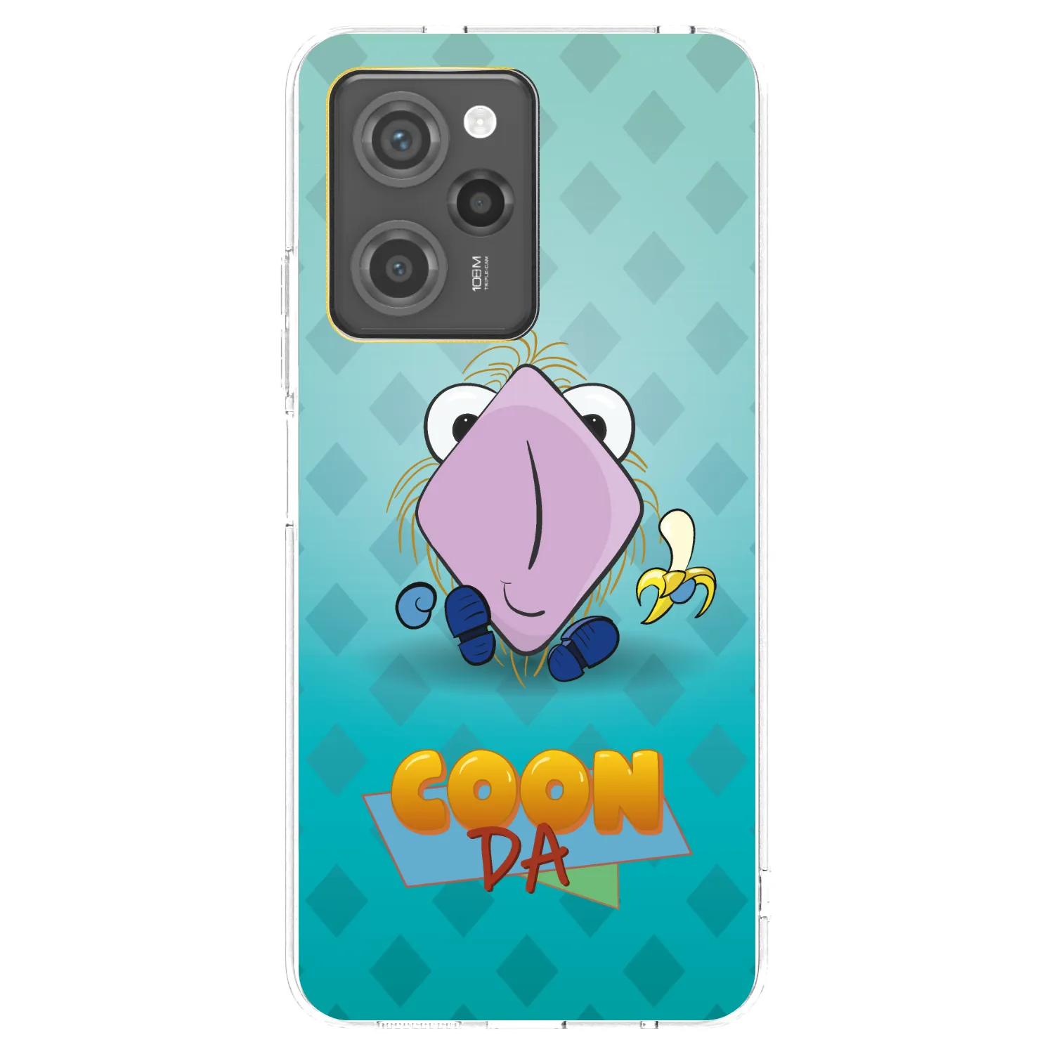 Picasee silikónový prehľadný obal pre Xiaomi Poco X5 Pro - COONDA chlupatka světlá