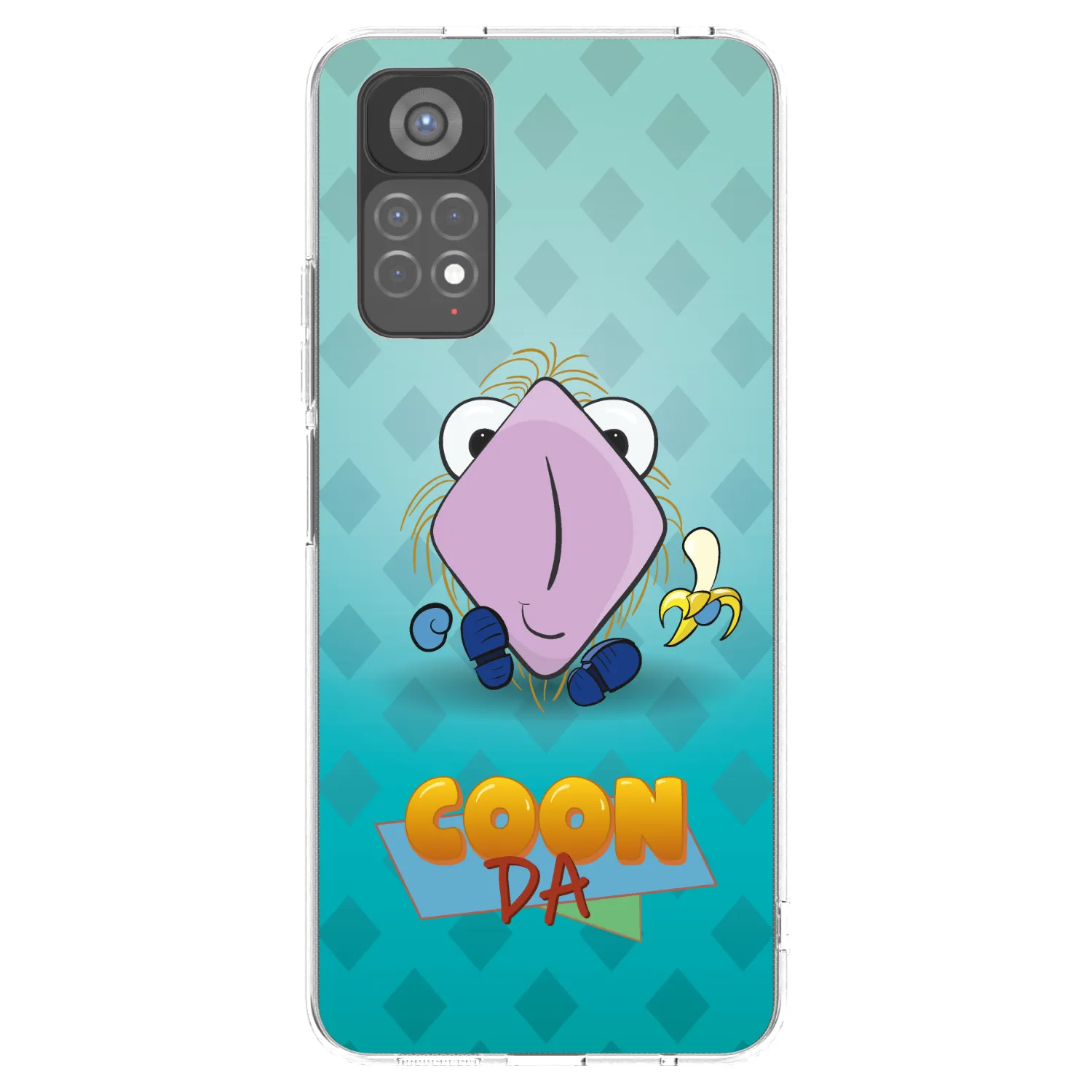 Picasee silikónový prehľadný obal pre Xiaomi Redmi Note 11S 5G - COONDA chlupatka světlá