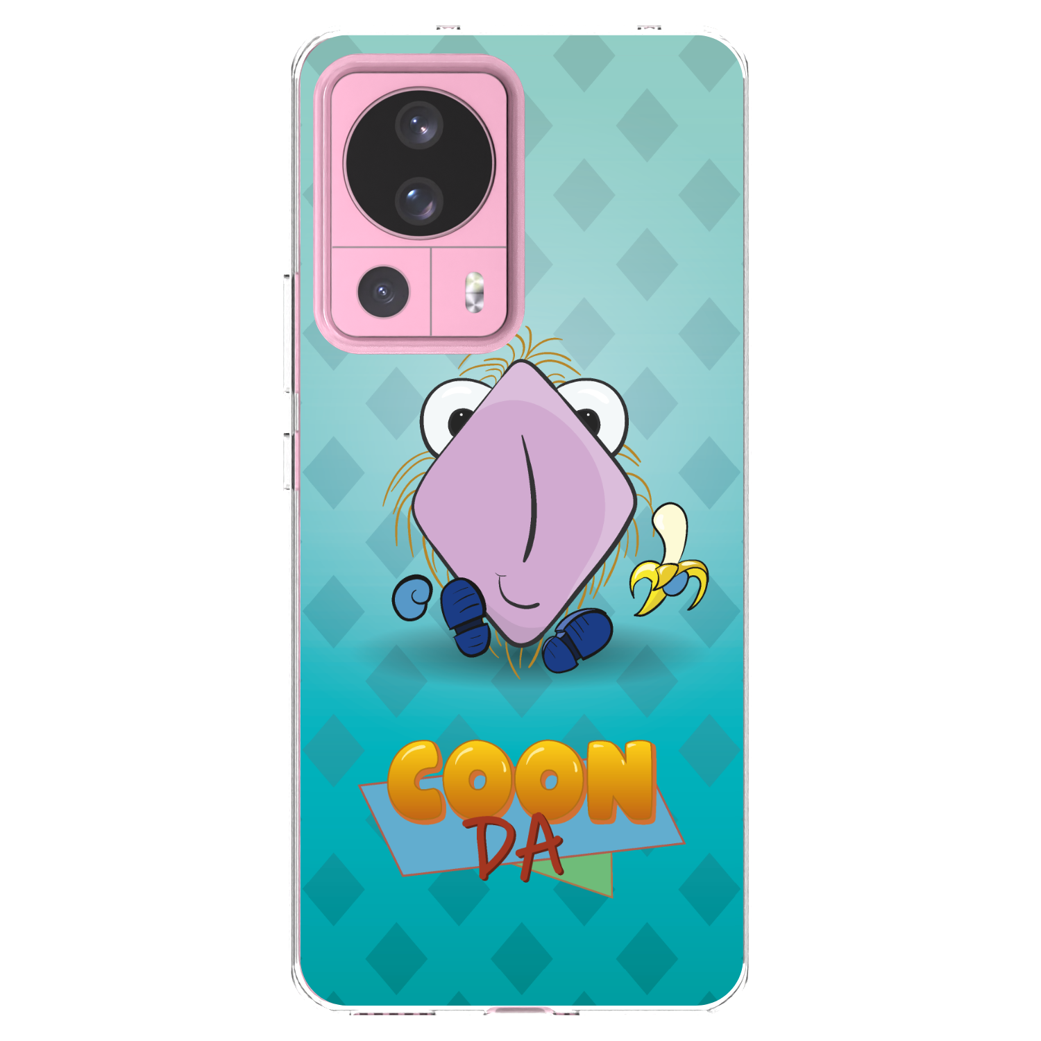 Silikónový prehľadný obal pre Xiaomi 13 Lite - COONDA chlupatka světlá
