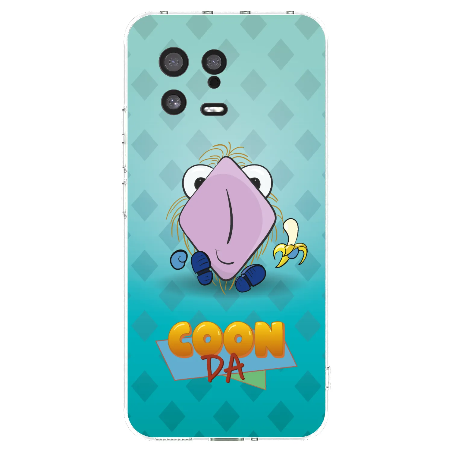 Silikónový prehľadný obal pre Xiaomi 13 - COONDA chlupatka světlá