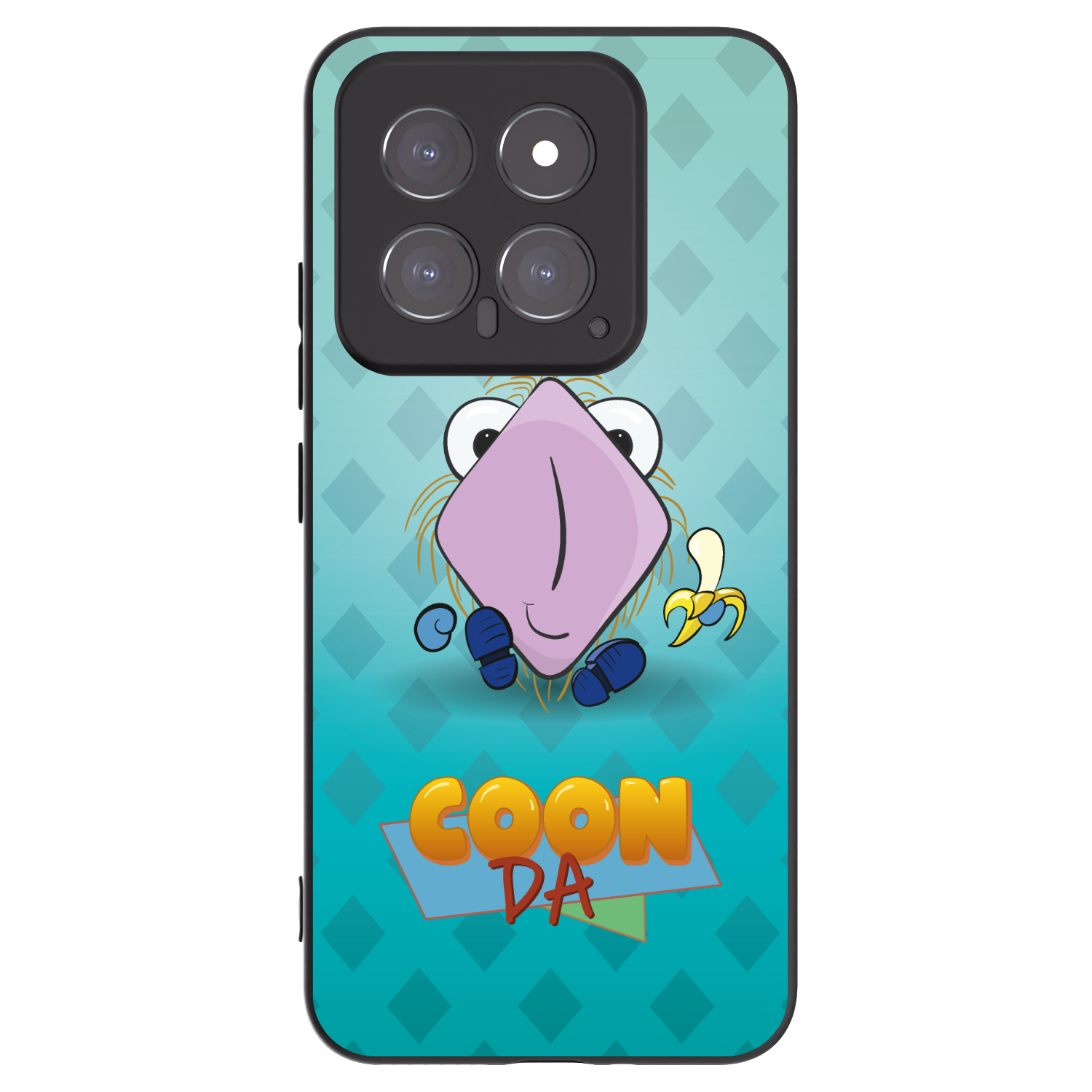 Picasee silikónový čierny obal pre Xiaomi 14 - COONDA chlupatka světlá