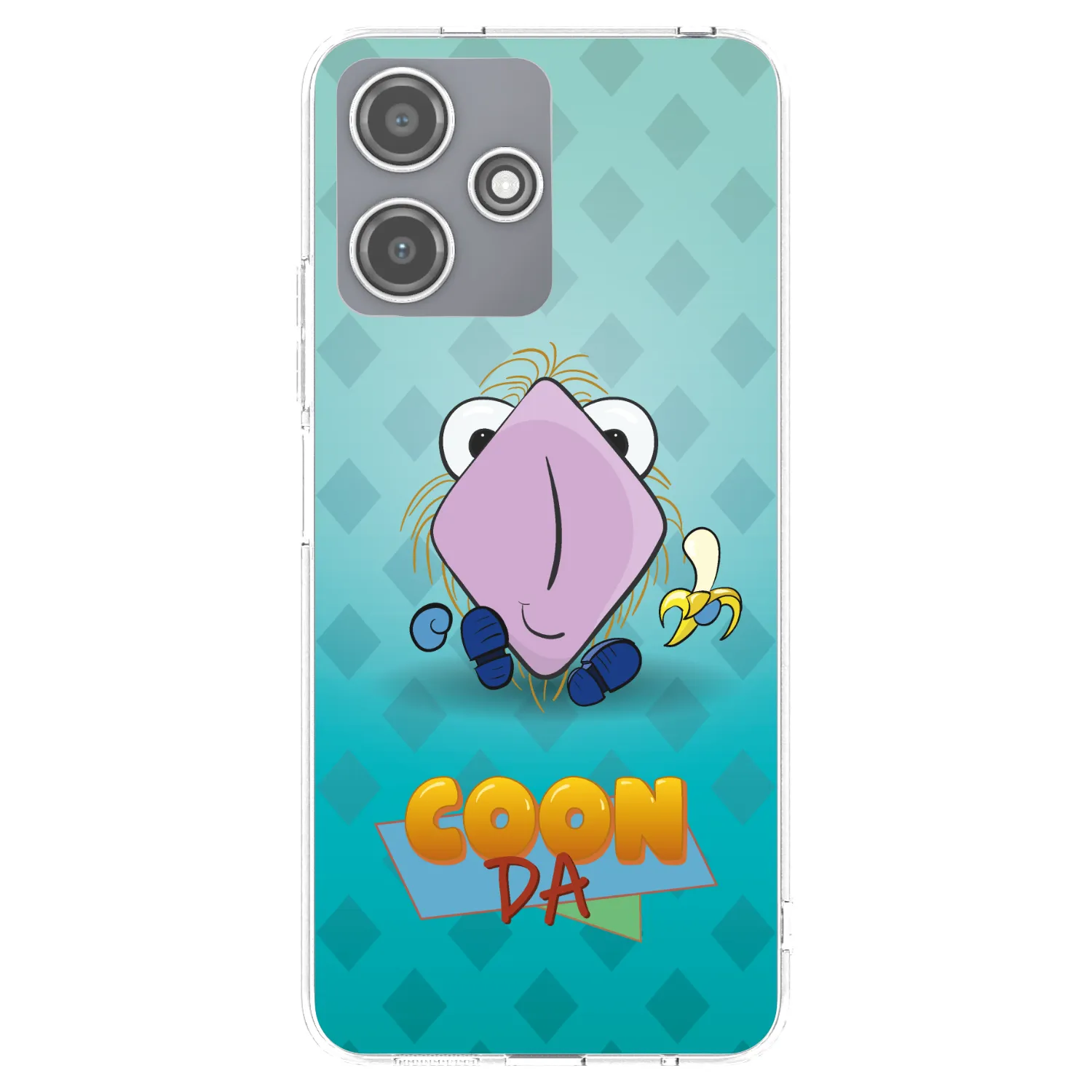 Picasee silikónový prehľadný obal pre Xiaomi Redmi 12 5G - COONDA chlupatka světlá