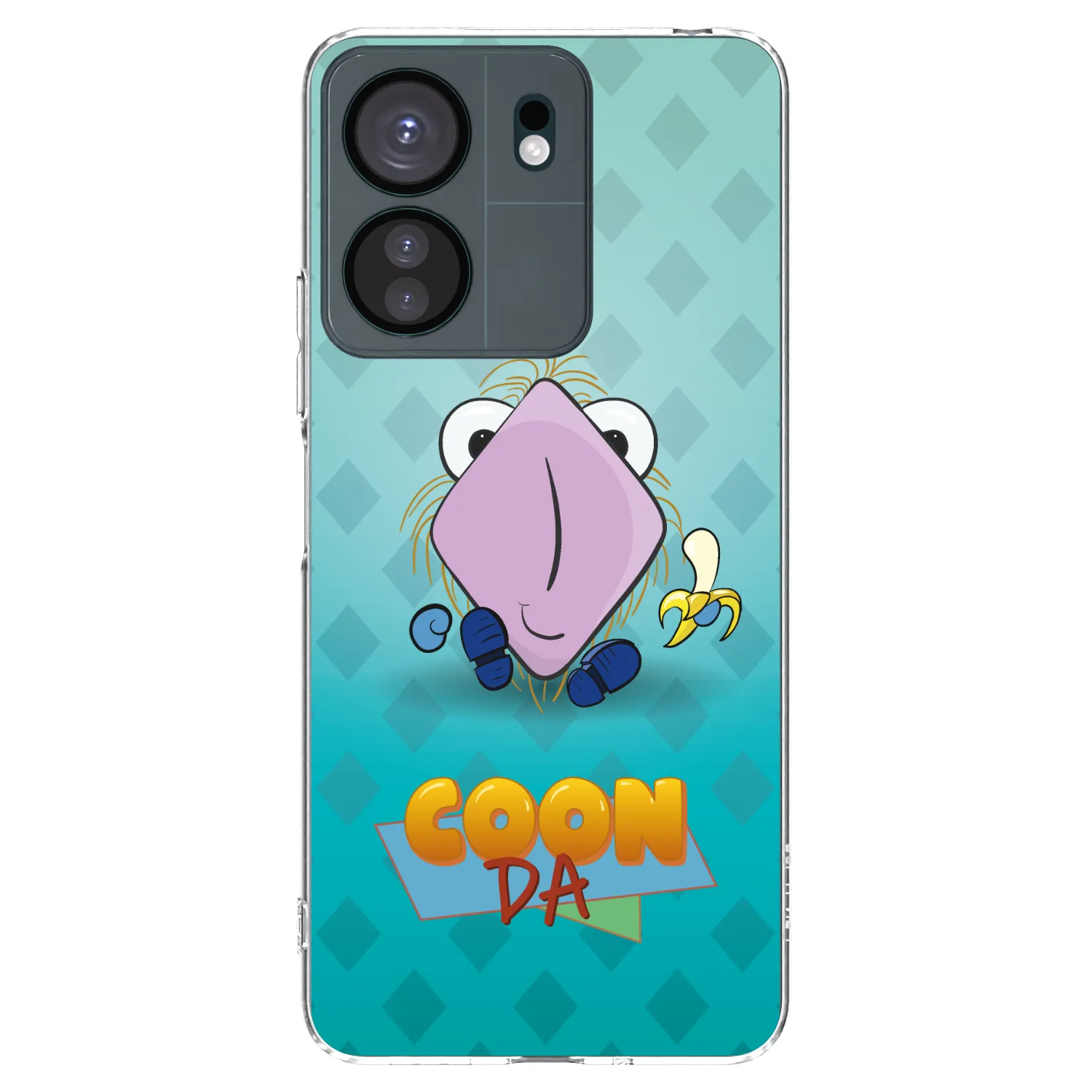 Silikónový prehľadný obal pre Xiaomi Redmi 13C 4G - COONDA chlupatka světlá