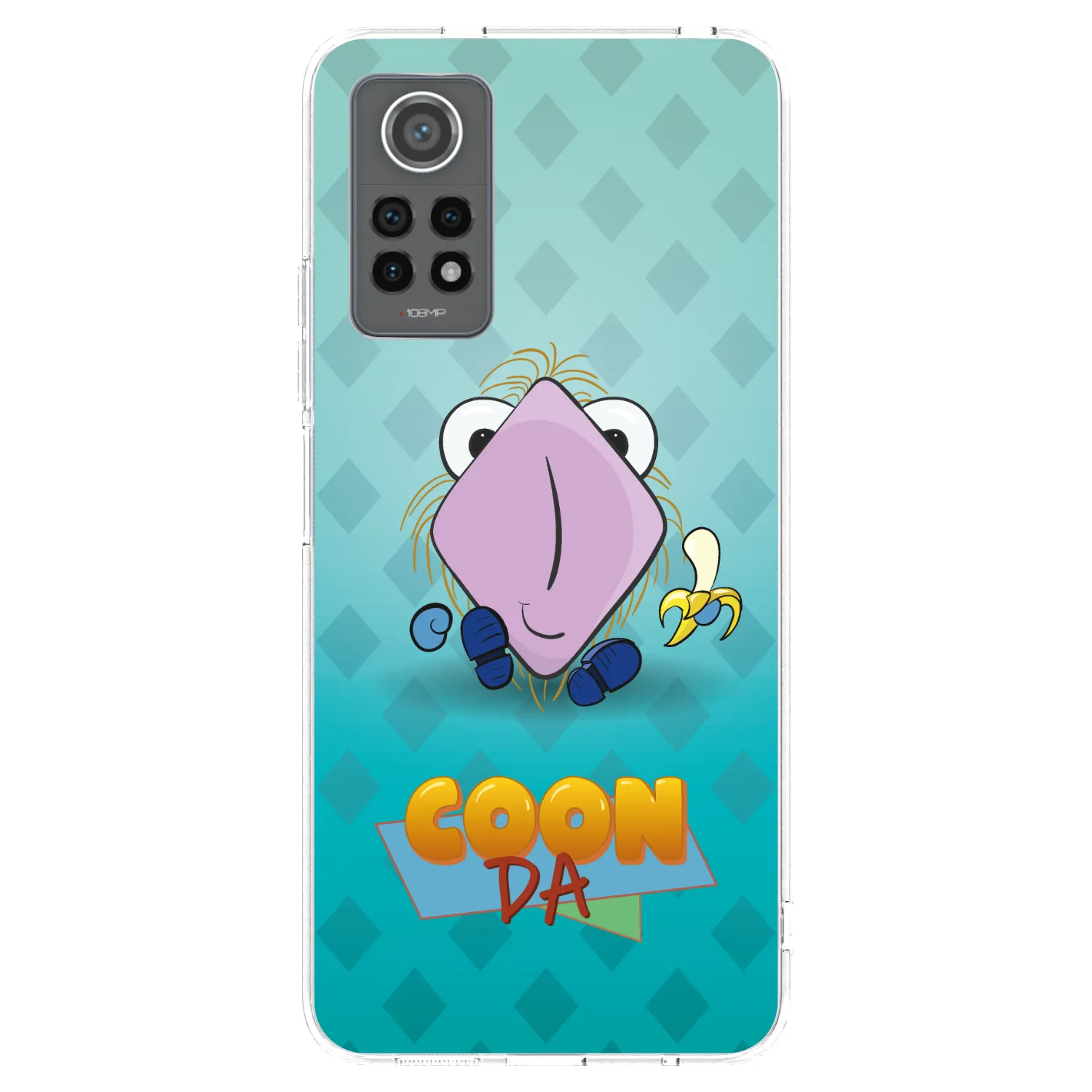 Picasee silikónový prehľadný obal pre Xiaomi Redmi Note 12 Pro 4G - COONDA chlupatka světlá