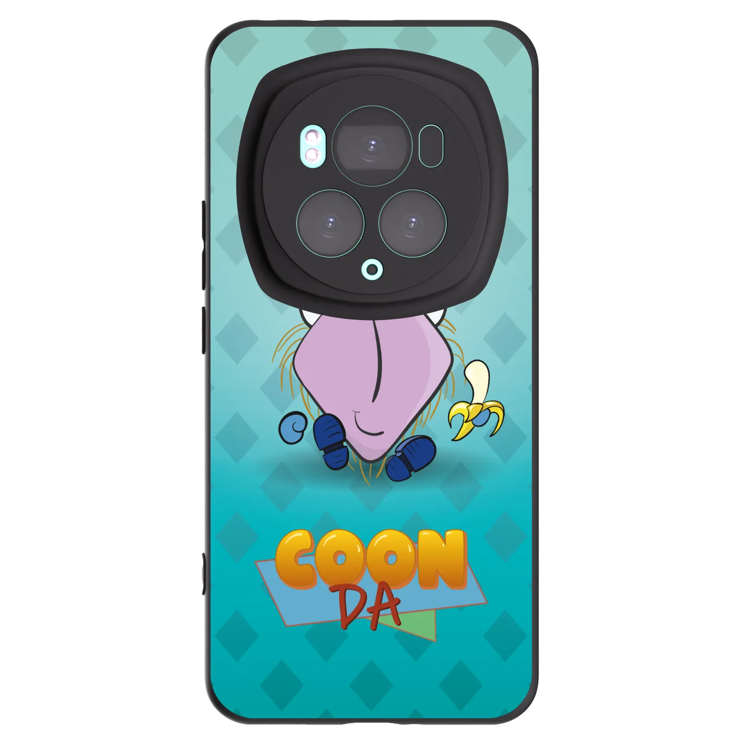 Picasee silikónový čierny obal pre Honor Magic6 Pro - COONDA chlupatka světlá