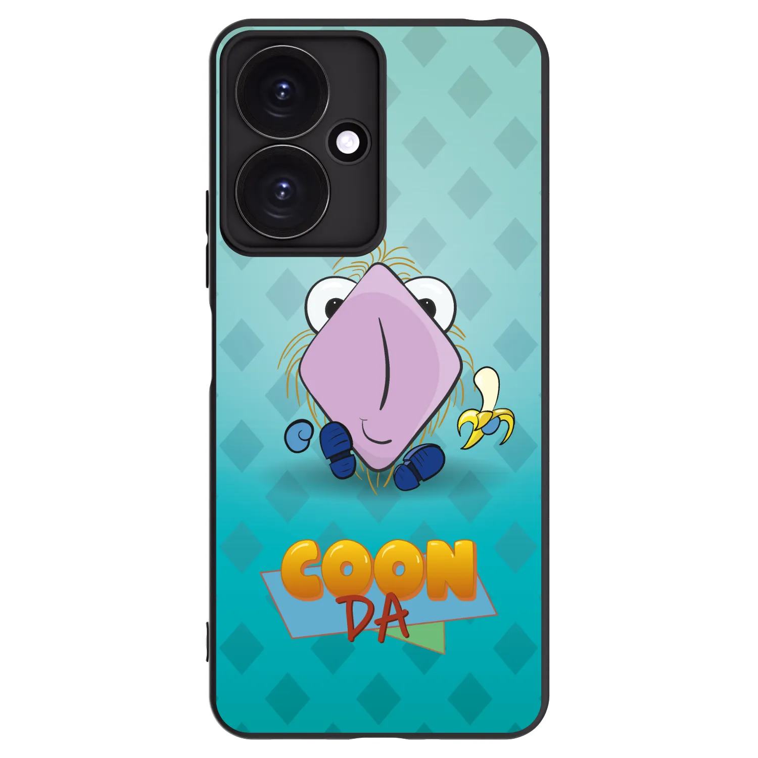 Picasee silikónový čierny obal pre Xiaomi Redmi 13C 5G - COONDA chlupatka světlá