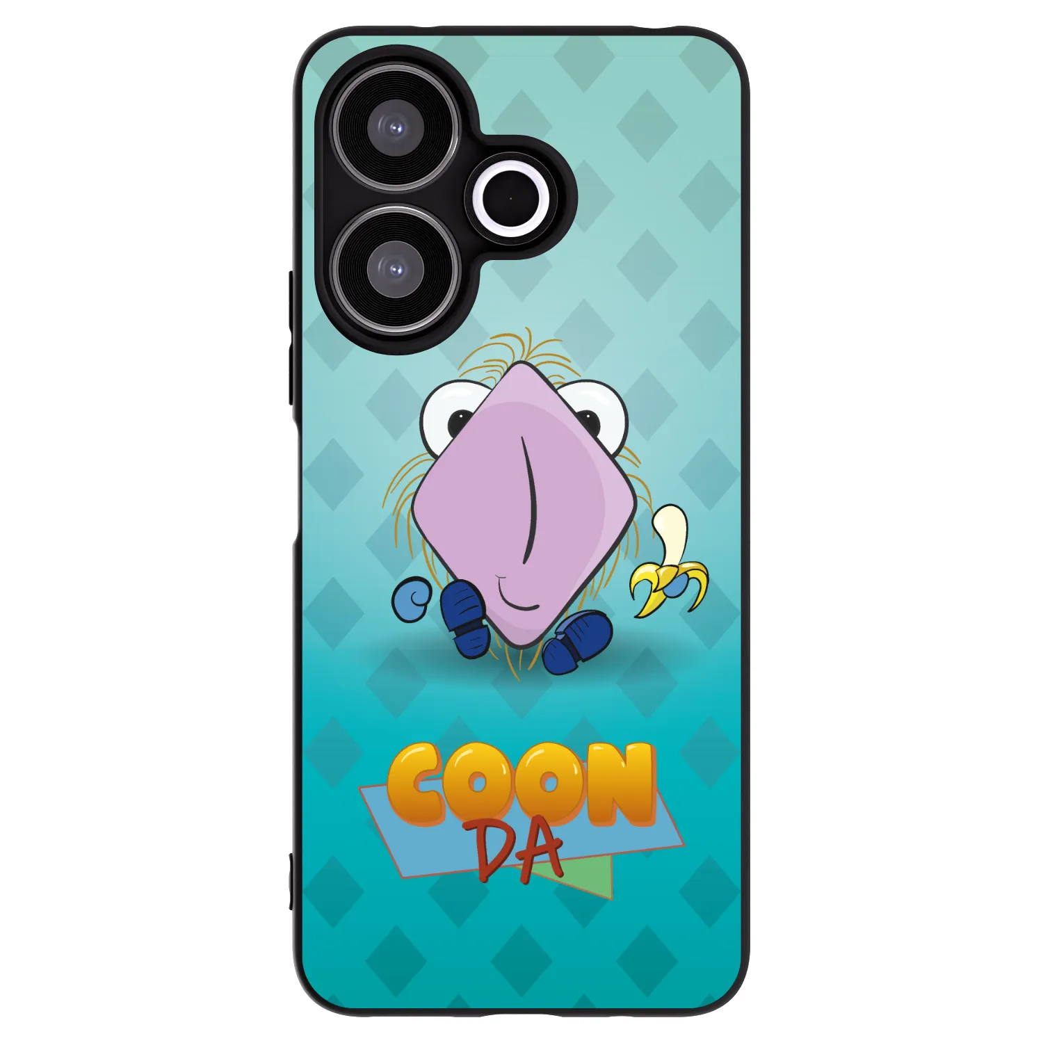 Silikónový čierny obal pre Xiaomi Redmi 13 4G - COONDA chlupatka světlá