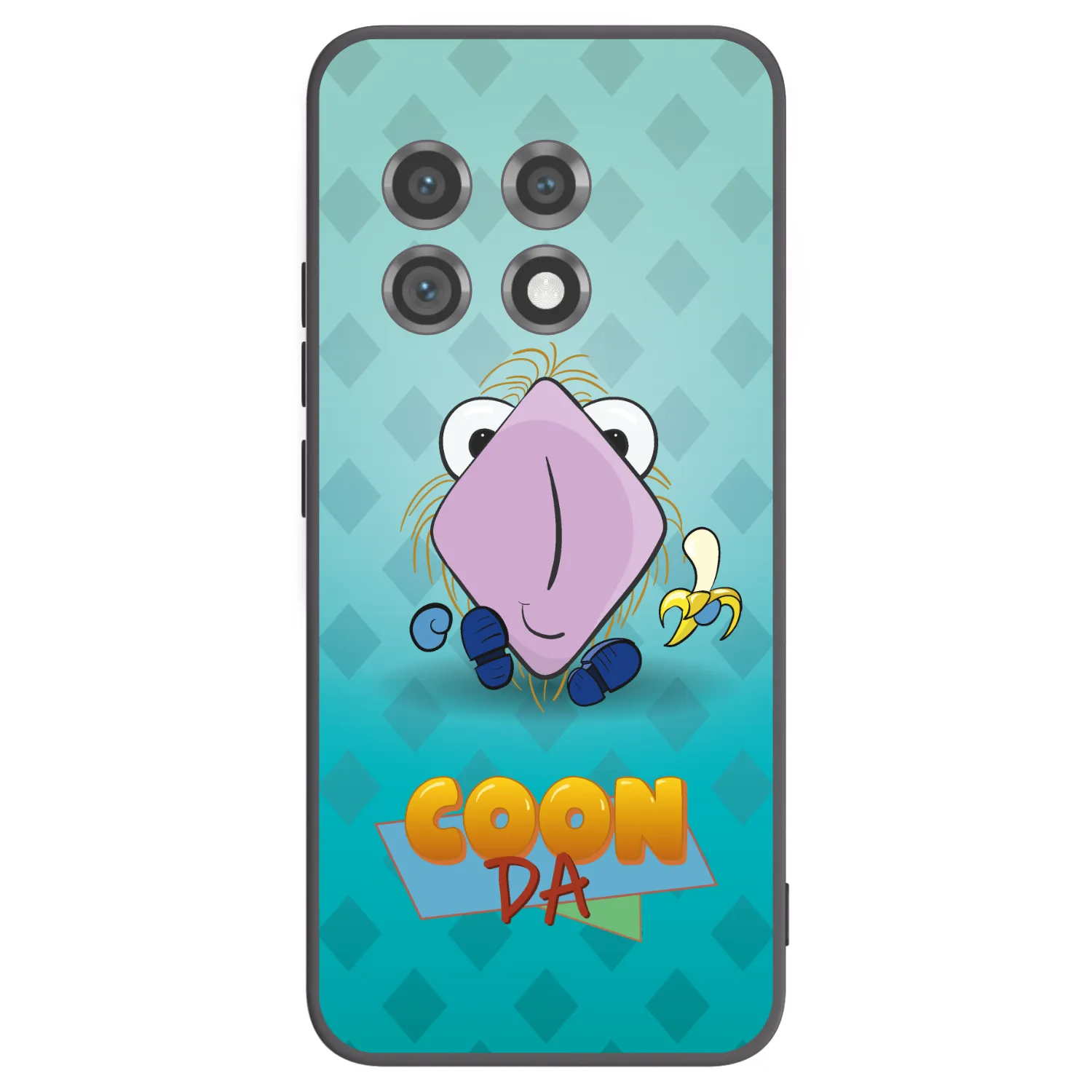 Picasee silikónový čierny obal pre OnePlus 11 5G - COONDA chlupatka světlá