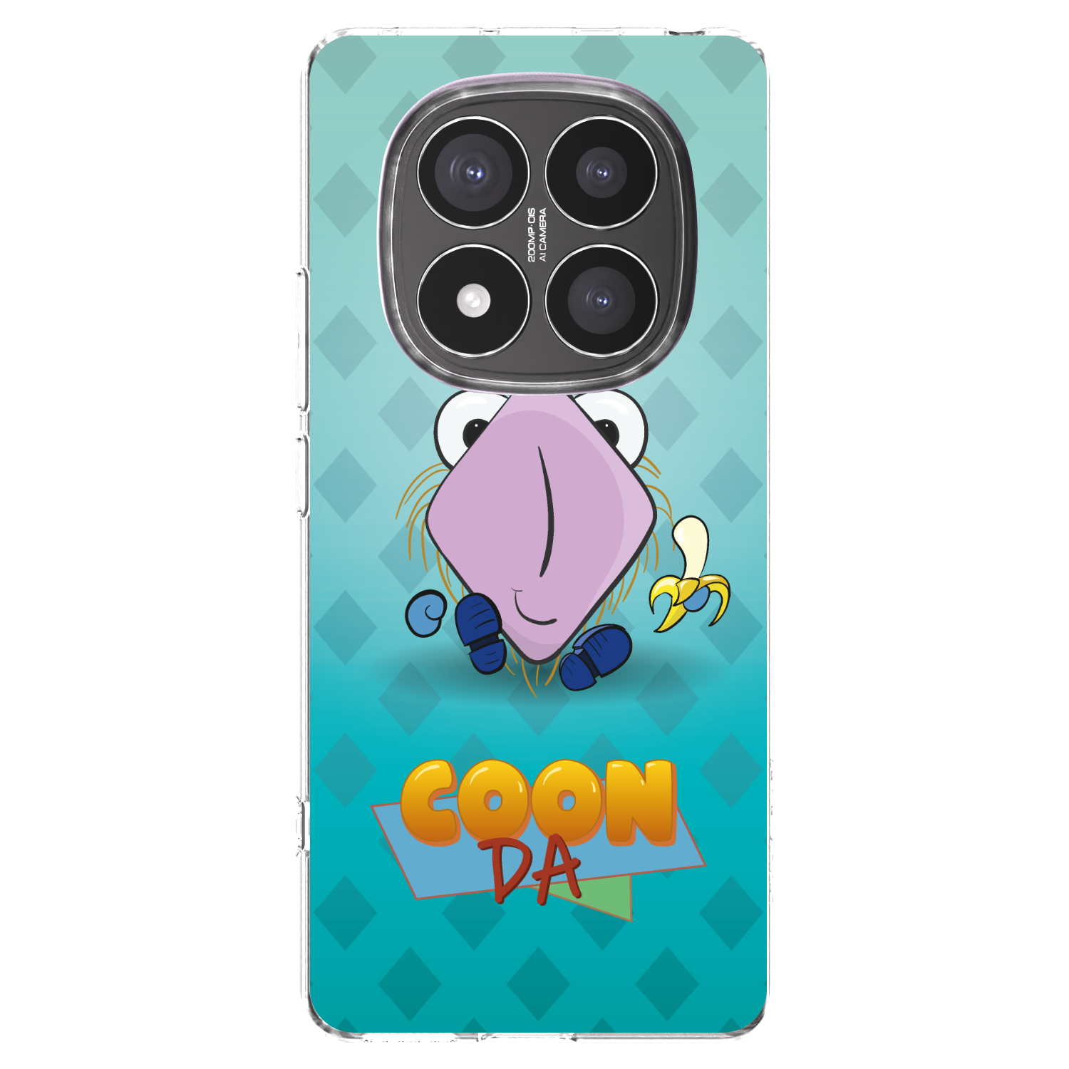 Picasee silikónový prehľadný obal pre Xiaomi Redmi Note 14 Pro+ 5G - COONDA chlupatka světlá