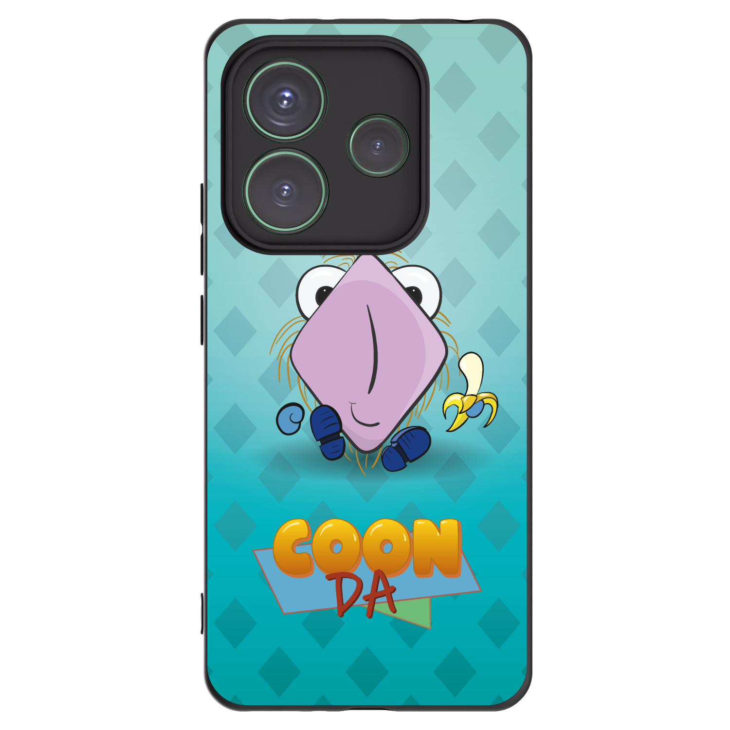 Silikónový čierny obal pre Xiaomi Redmi Note 14 5G - COONDA chlupatka světlá