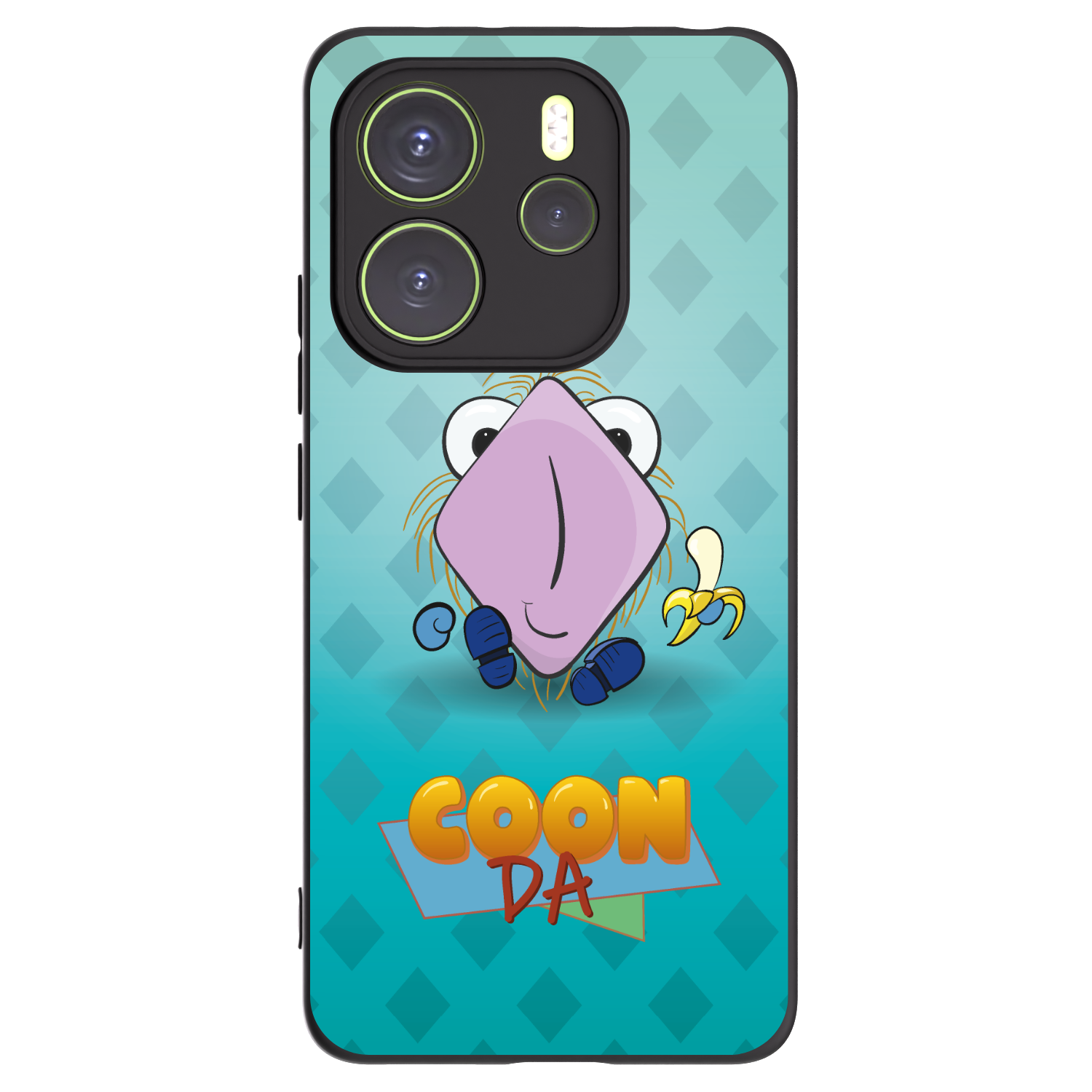 Picasee silikónový čierny obal pre Xiaomi Redmi Note 14 4G - COONDA chlupatka světlá