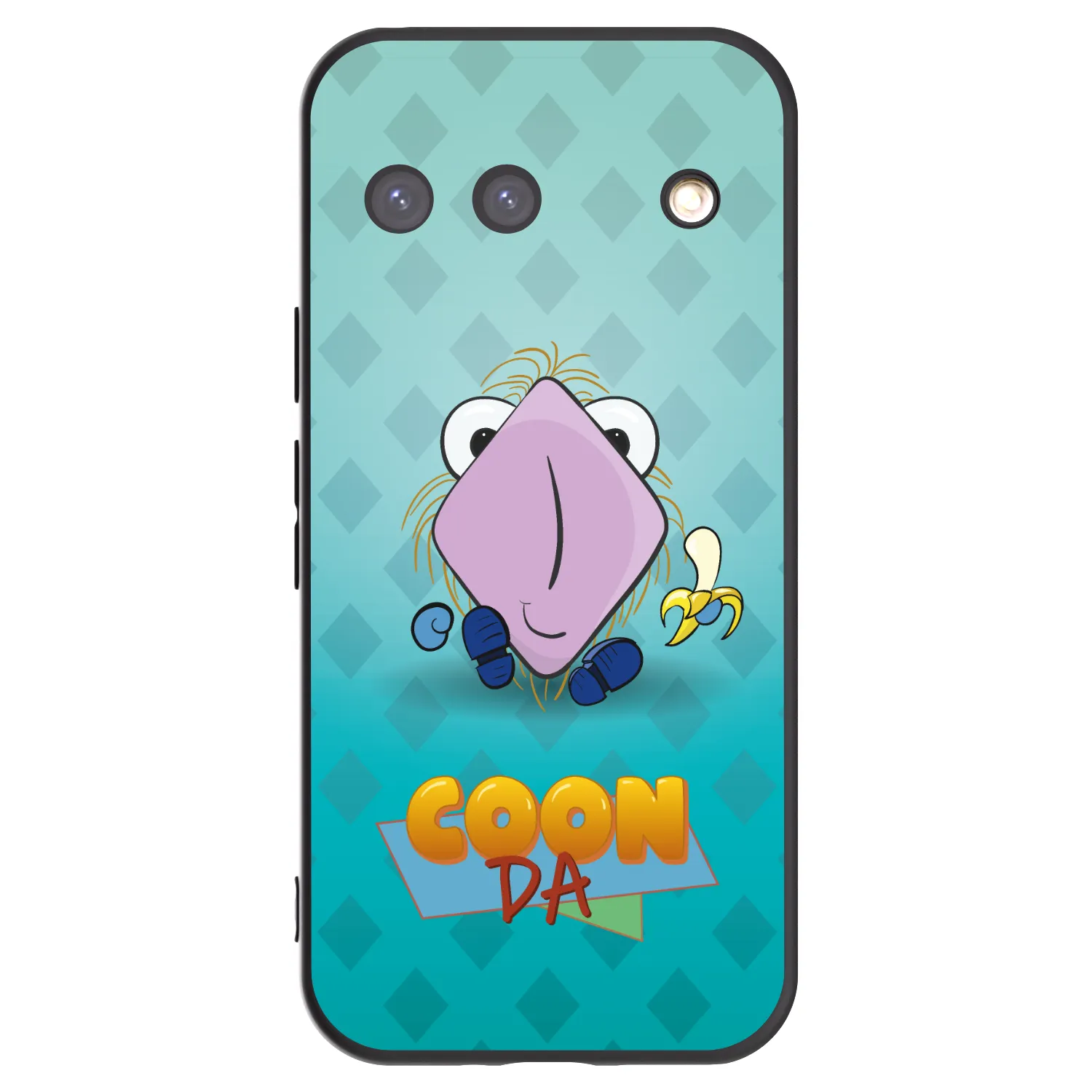 Picasee silikónový čierny obal pre Google Pixel 9 - COONDA chlupatka světlá