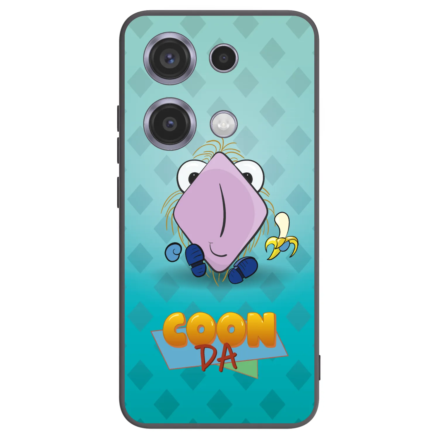 Picasee silikónový čierny obal pre Xiaomi Redmi Note 14S - COONDA chlupatka světlá