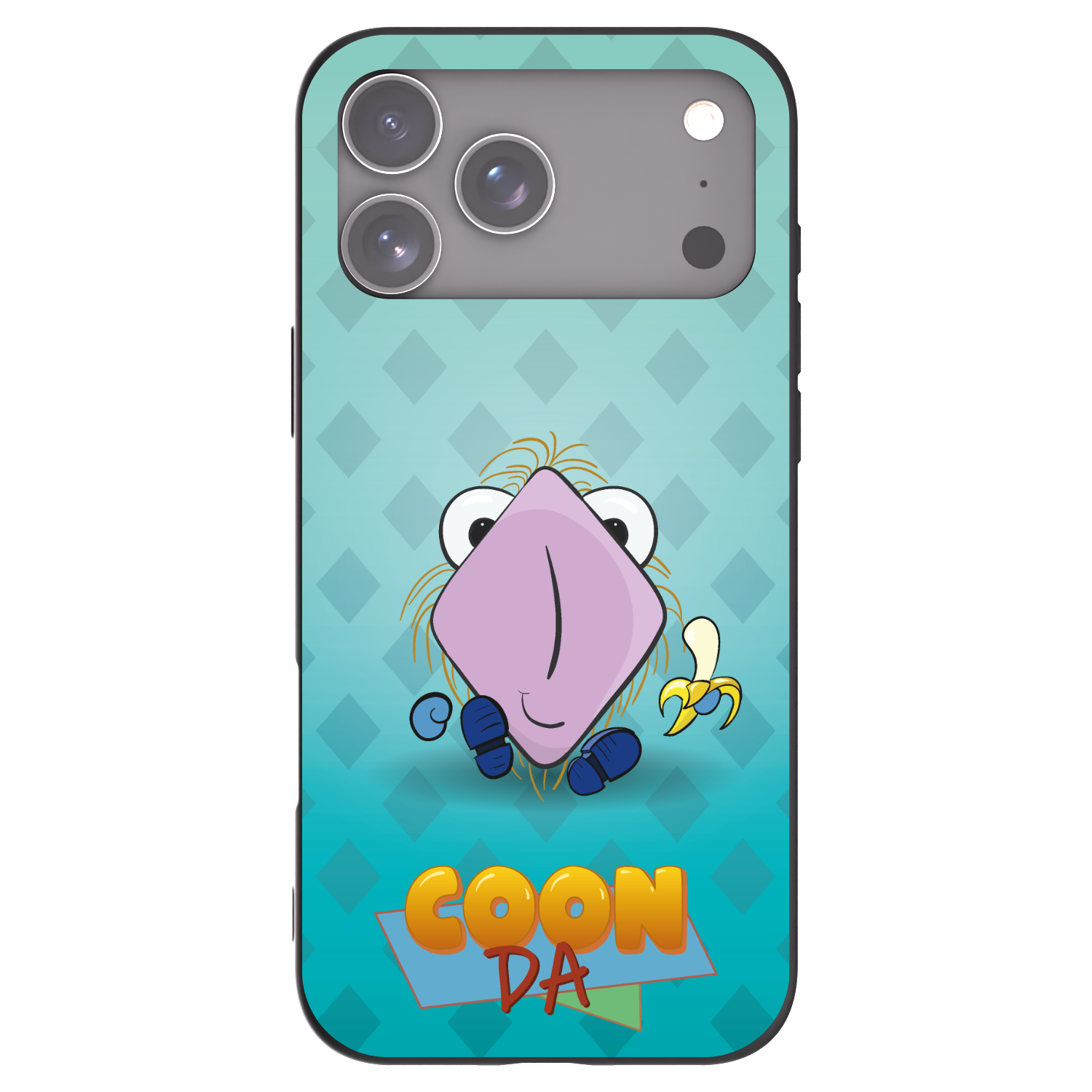 Picasee silikónový čierny obal pre Apple iPhone 17 Pro Max - COONDA chlupatka světlá