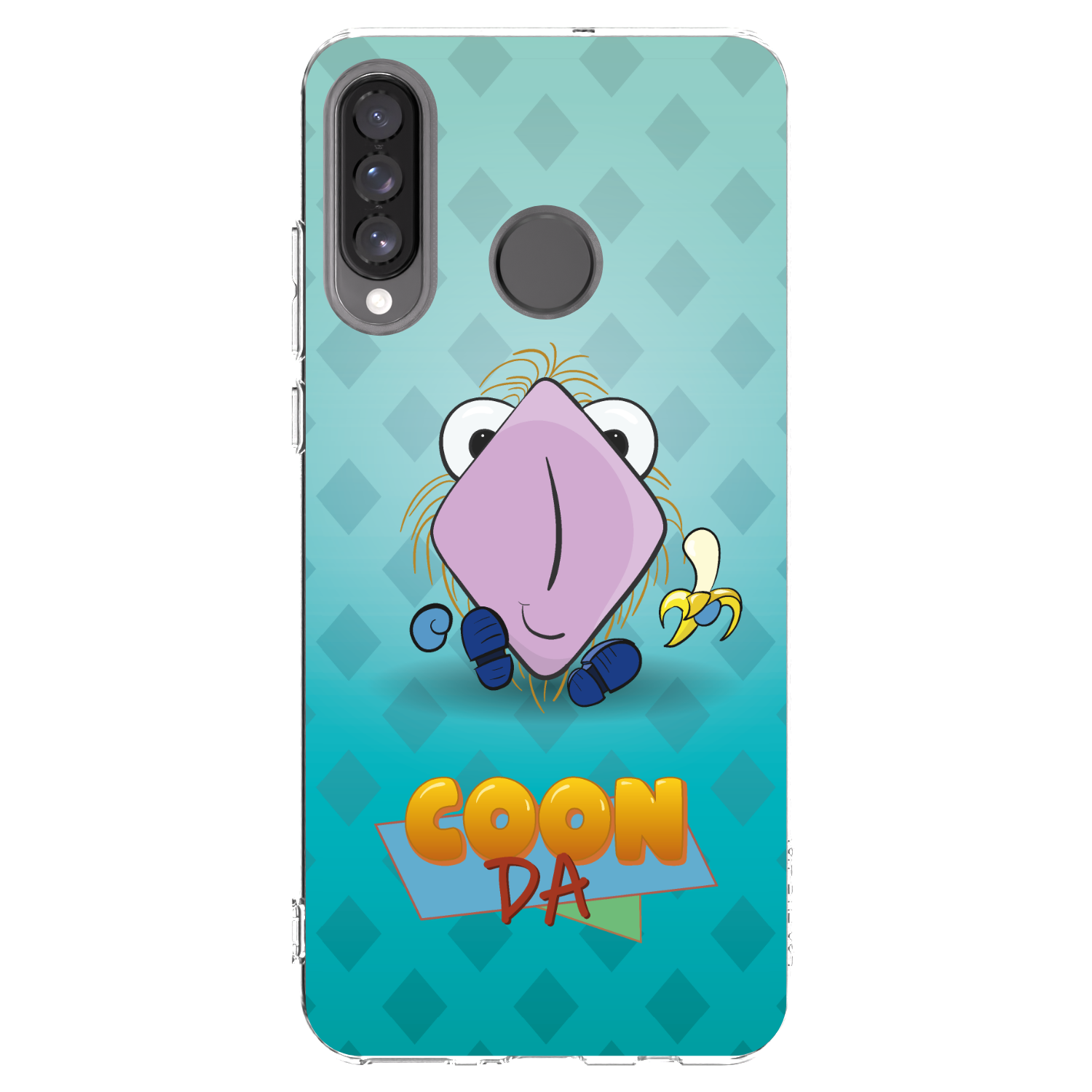 Picasee silikónový prehľadný obal pre Huawei P30 Lite - COONDA chlupatka světlá