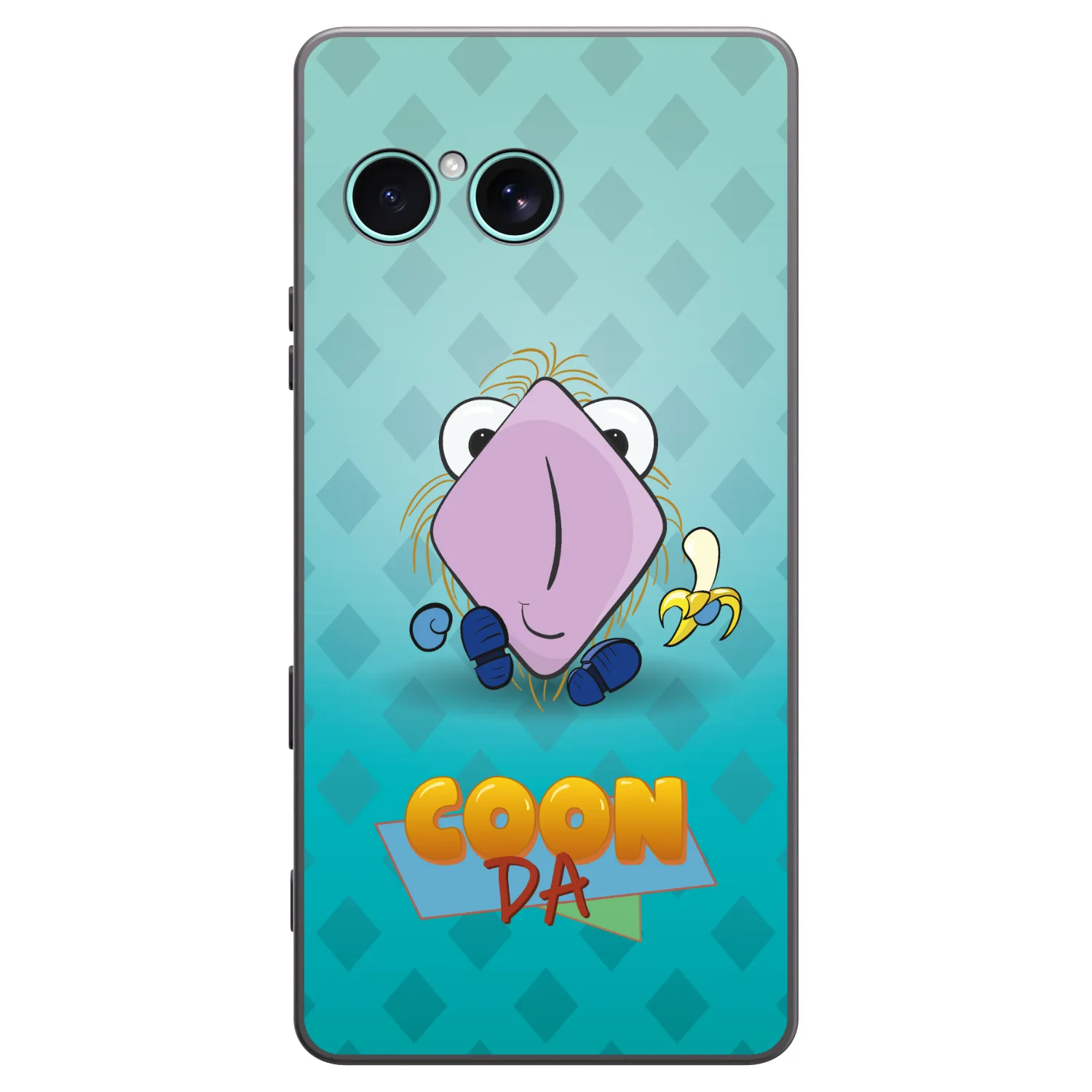 Picasee silikónový čierny obal pre Sony Xperia 10 VII - COONDA chlupatka světlá