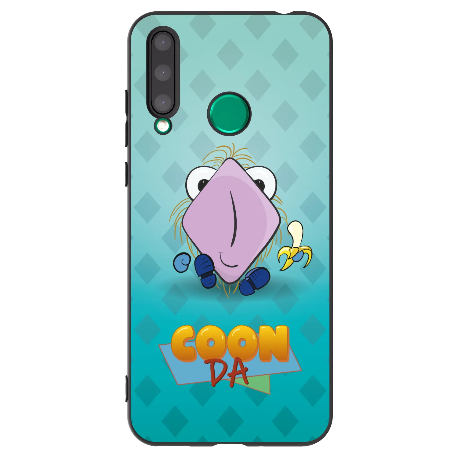 Picasee silikónový čierny obal pre Honor 20 Lite - COONDA chlupatka světlá