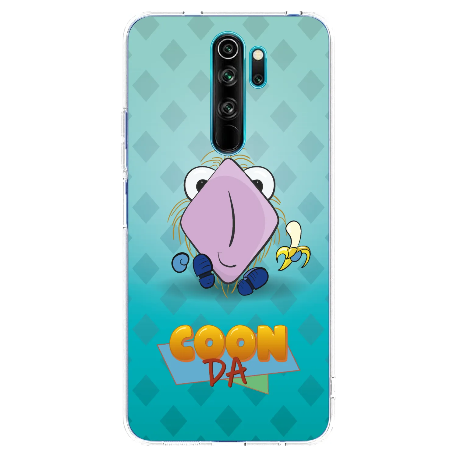 Picasee silikónový prehľadný obal pre Xiaomi Redmi Note 8 Pro - COONDA chlupatka světlá
