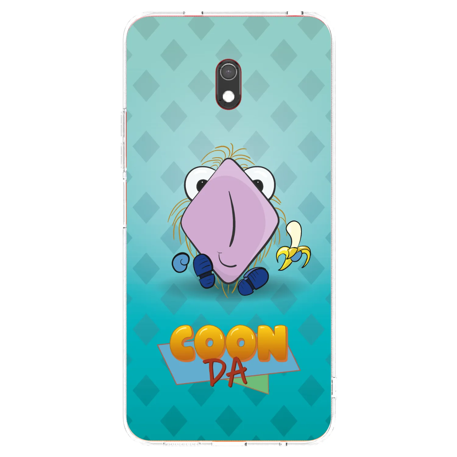 Picasee silikónový prehľadný obal pre Xiaomi Redmi 8A - COONDA chlupatka světlá