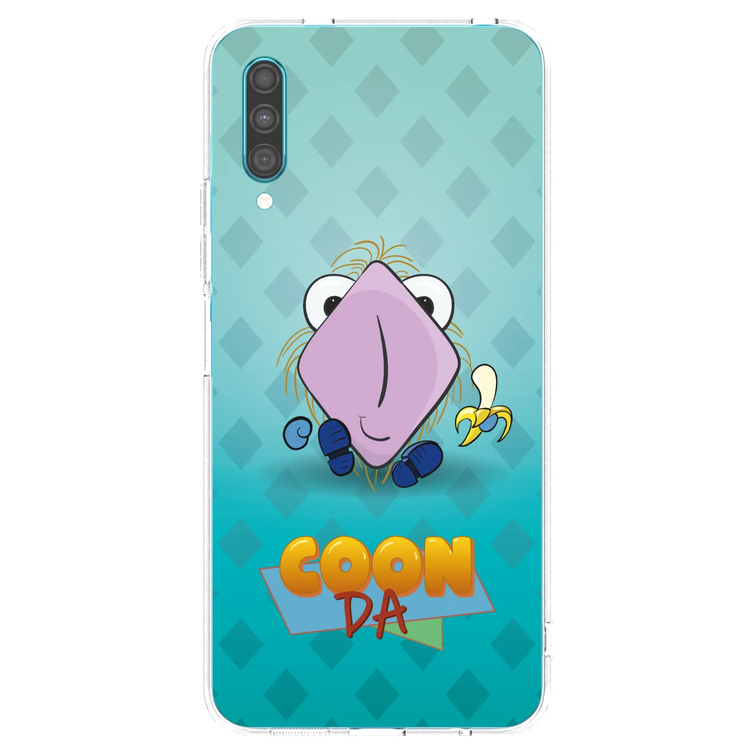 Picasee silikónový prehľadný obal pre Samsung Galaxy A30s A307F - COONDA chlupatka světlá