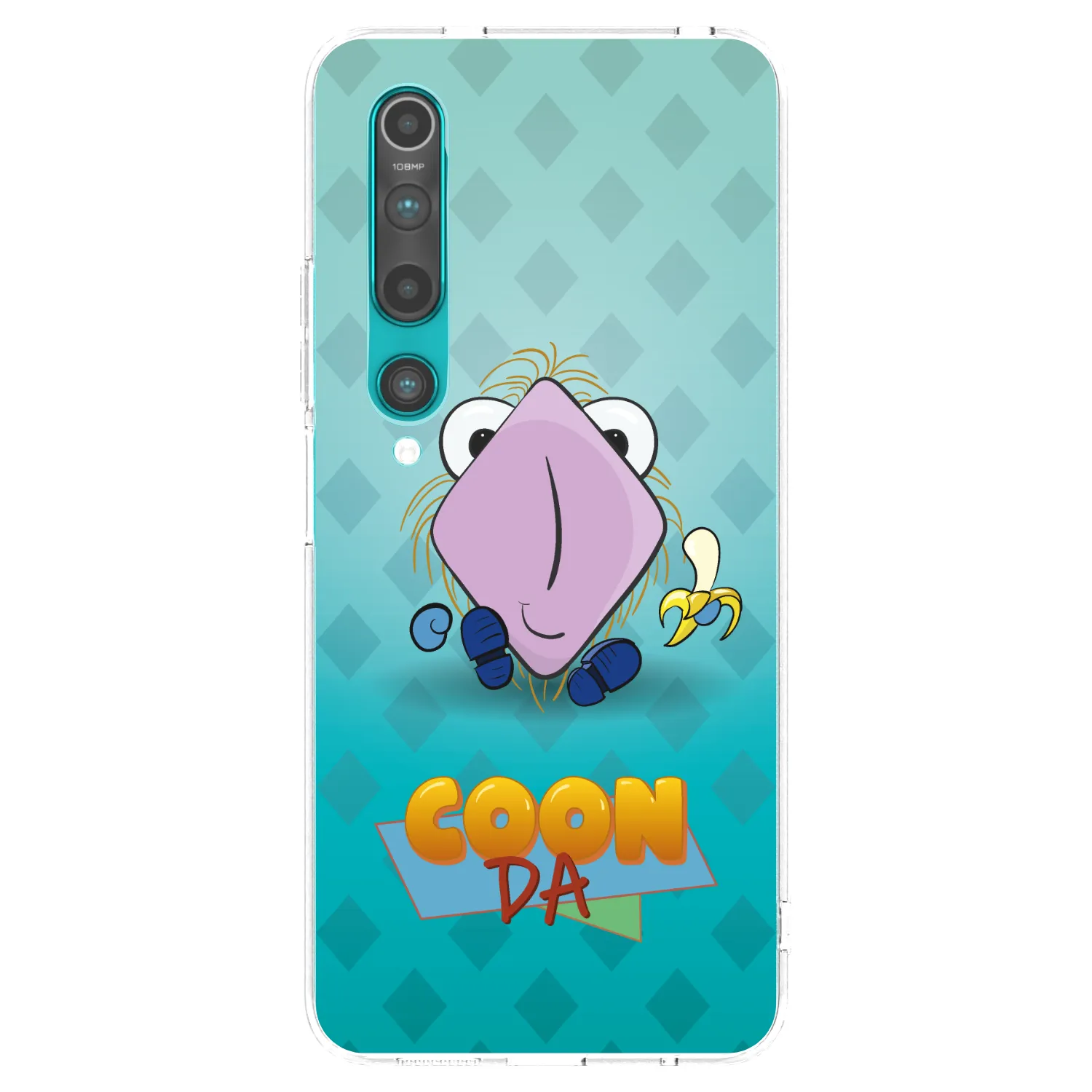 Picasee silikónový prehľadný obal pre Xiaomi Mi 10 - COONDA chlupatka světlá