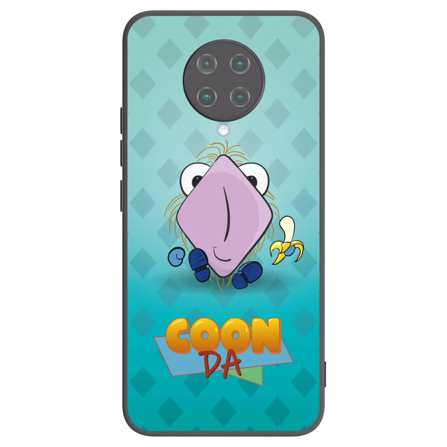 Picasee silikónový čierny obal pre Xiaomi Poco F2 Pro - COONDA chlupatka světlá