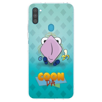 Picasee silikónový prehľadný obal pre Samsung Galaxy M11 - COONDA chlupatka světlá