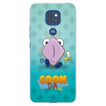 Picasee silikónový prehľadný obal pre Motorola Moto G9 Play - COONDA chlupatka světlá