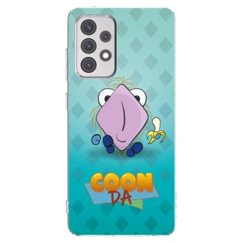 Picasee silikónový prehľadný obal pre Samsung Galaxy A52 5G A525F - COONDA chlupatka světlá