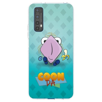 Picasee silikónový prehľadný obal pre Realme 7 - COONDA chlupatka světlá