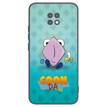 Picasee silikónový čierny obal pre Xiaomi Redmi Note 9T - COONDA chlupatka světlá