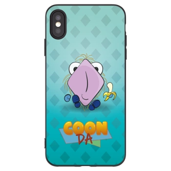 Picasee silikónový čierny obal pre Apple iPhone XS Max - COONDA chlupatka světlá