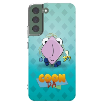 Picasee silikónový prehľadný obal pre Samsung Galaxy S22+ 5G - COONDA chlupatka světlá