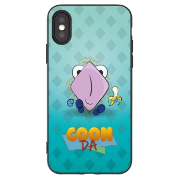 Picasee silikónový čierny obal pre Apple iPhone X/XS - COONDA chlupatka světlá