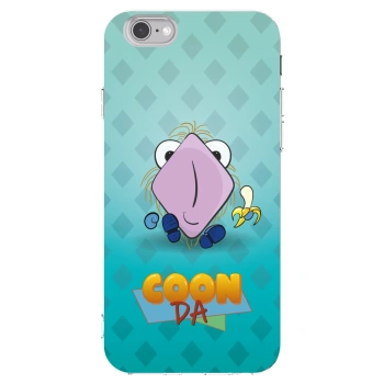 Picasee silikónový prehľadný obal pre Apple iPhone 6/6S - COONDA chlupatka světlá