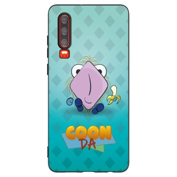 Picasee silikónový čierny obal pre Huawei P30 - COONDA chlupatka světlá