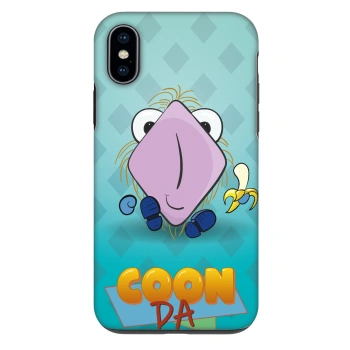 Obal pre Apple iPhone X/XS - COONDA chlupatka světlá