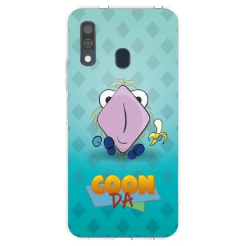 Picasee silikónový prehľadný obal pre Samsung Galaxy A40 A405F - COONDA chlupatka světlá