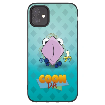 Picasee silikónový čierny obal pre Apple iPhone 11 - COONDA chlupatka světlá