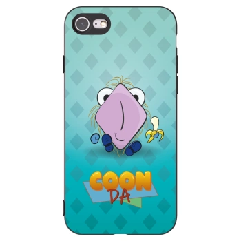 Picasee silikónový čierny obal pre Apple iPhone SE 2020 - COONDA chlupatka světlá